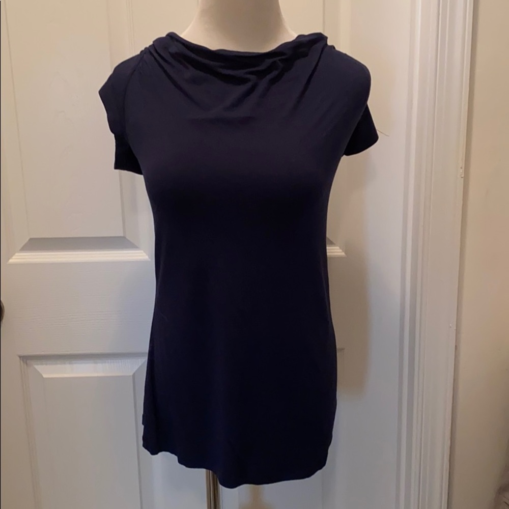 Never worn Inc Tagless Cowl Neck Tee